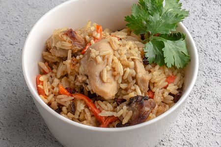 Плов с курицей