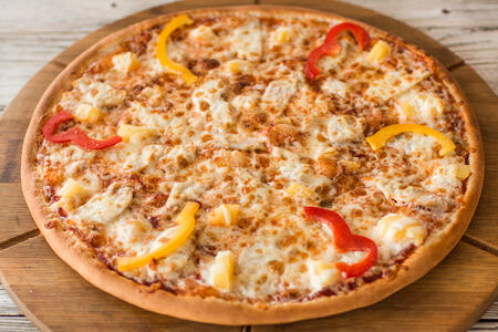 Пицца Гавайская с курицей