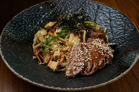 Лапша с уткой