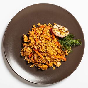 Плов с курицей