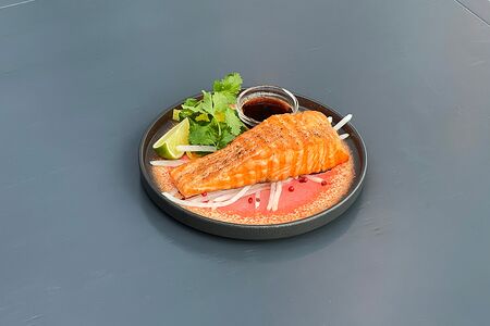 Стейк лосося