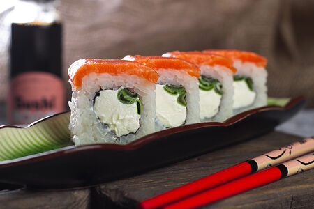 Филадельфия с зелёным луком