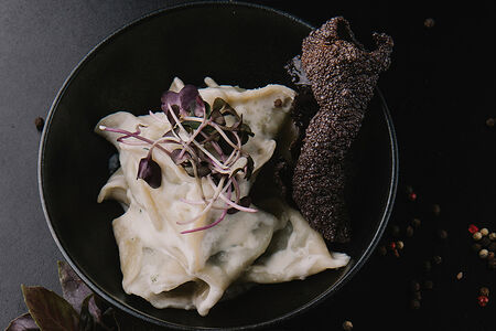 Пельмени с палтусом