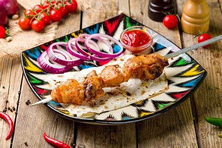 Шашлык из курицы