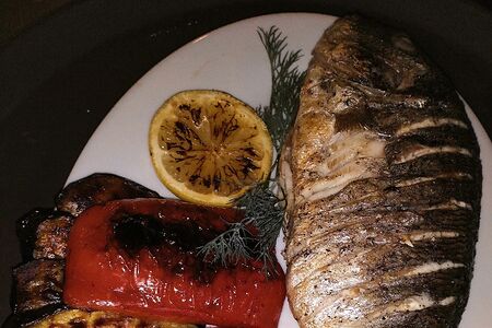 Дорадо на углях