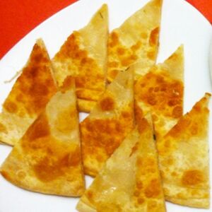 Блинчики с луком