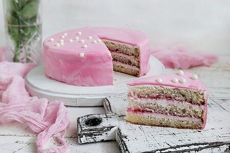 Торт Малиновый закат