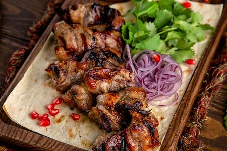 Шашлык из бедра индейки