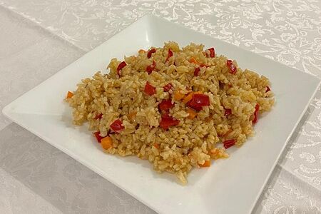 Рис с овощами