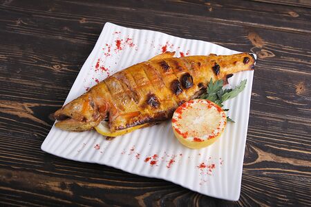 Форель на костре