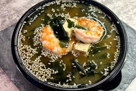 Мисо-суп с креветками