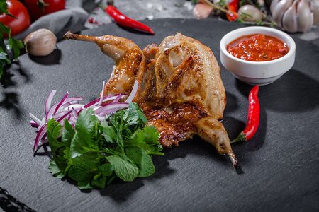 Шашлык из перепелов