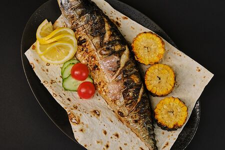 Скумбрия на гриле