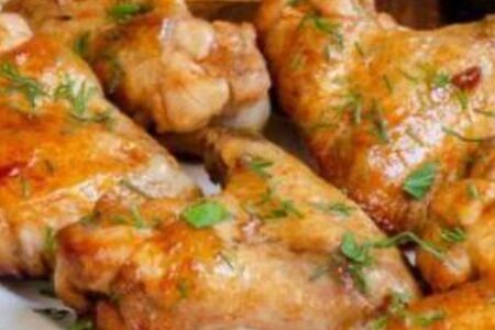 Крылья в кисло-сладком соусе