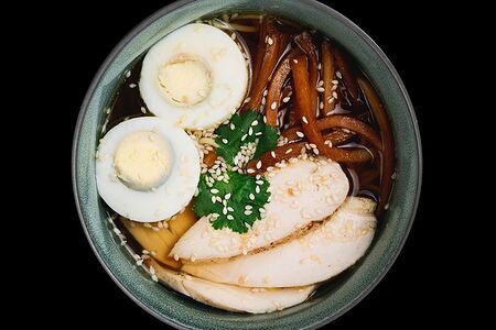 Рамен с курицей