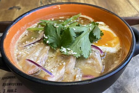 Суп Рамен с курицей