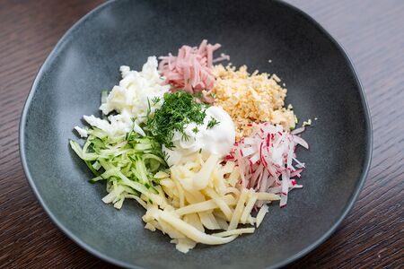 Окрошка на квасе