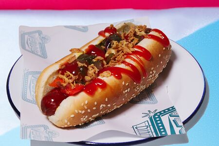 Хот-Дог с говяжьей колбаской