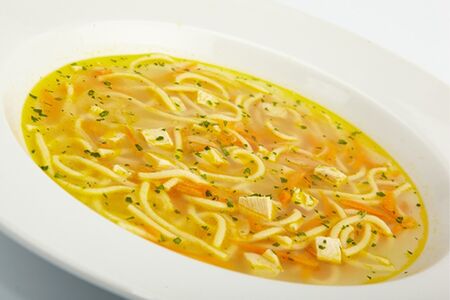 Суп куриный