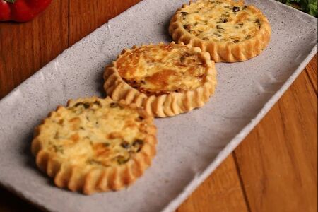 Перепечи с грибами