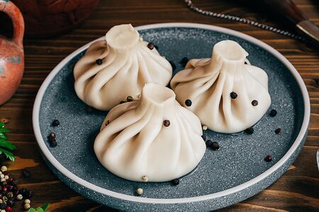 Хинкали с телятиной 