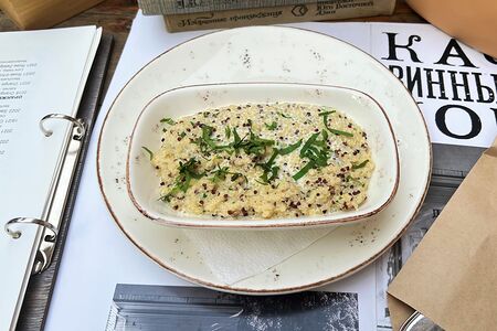 Киноа с сыром пармезан