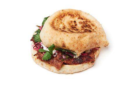 Пучча с кебабом из баранины