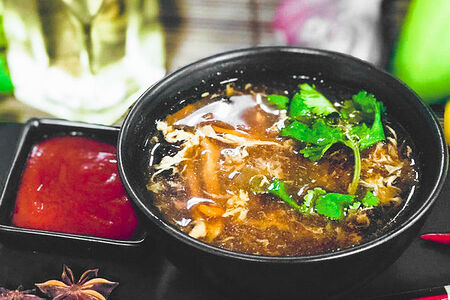 Остро-кислый суп по-сычуаньски