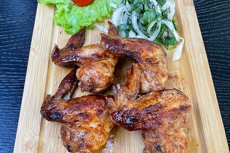 Шашлык из куриных крылышек