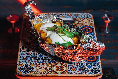 Батат запеченный