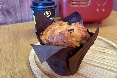 Маффин Ежевика-апельсин