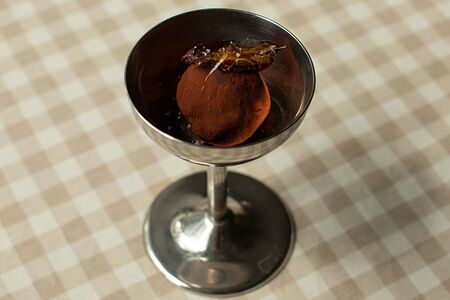 Трюфель из финика с бананом