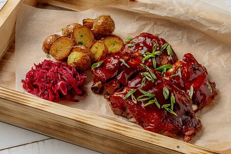 Ребра свиные BBQ