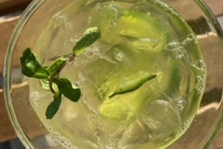 Фирменный лимонад огуречный