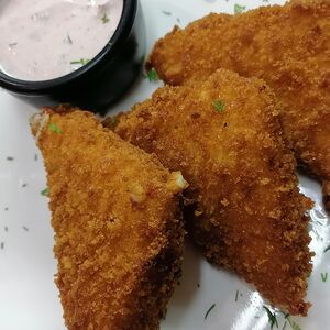 Жареный сыр сулугуни