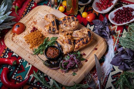 Шашлык из цыпленка