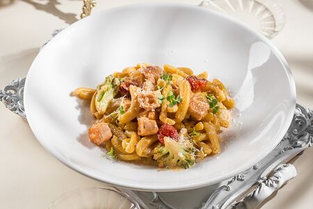 Казаречче с лососем