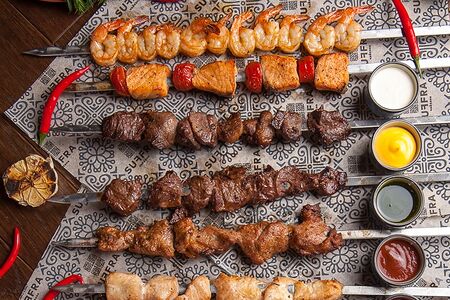 Шашлык из говяжьей вырезки