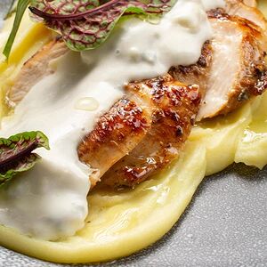 Հավի կրծքամիս գրիլի վրա