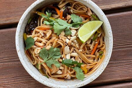 Лапша в азиатском стиле