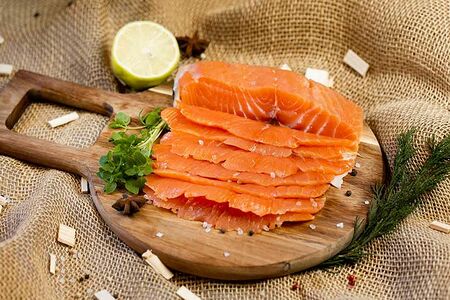 Лосось филе холодного копчения