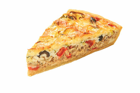 Лоранский пирог с тунцом