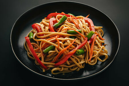 Удон с овощами