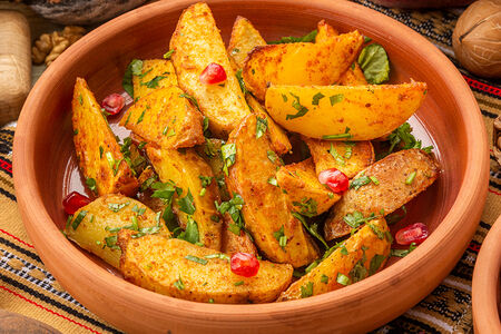 Печеный картофель