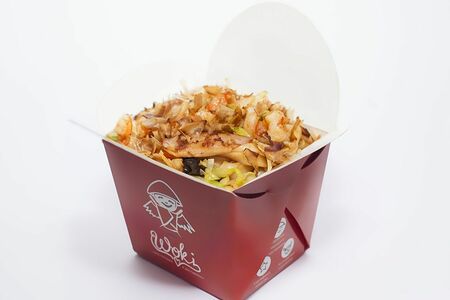 Удон с морепродуктами в соусе Терияки