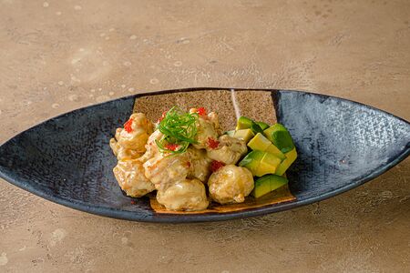 Попкорн из тигровых креветок