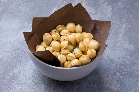 Жареные мясные пельмешки