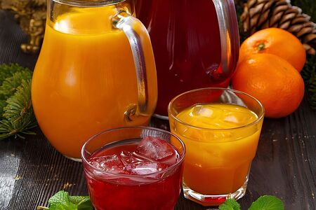 Фрэш облепиха 9шт и фрэш брусика 1шт