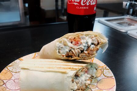 Шаурма с курицей большая