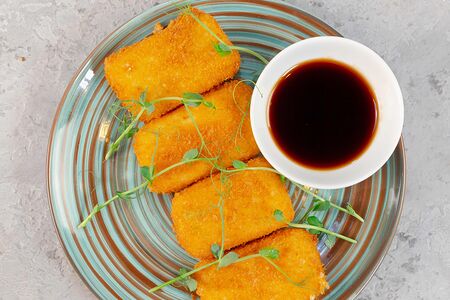 Жареный сулугуни